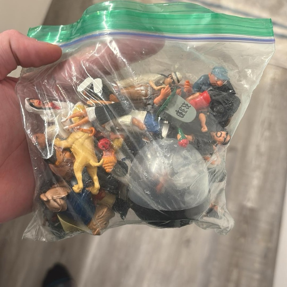 Mixed Action Figures in Bag